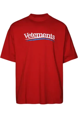 Vetements Campaign logo-print T-shirt