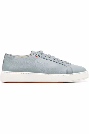 santoni Contrast-tongue low-top sneakers