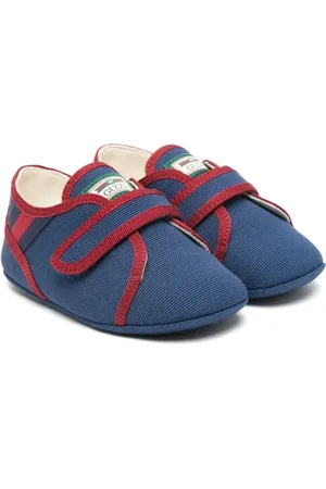 Gucci Tennis 1977 canvas pre-walkers