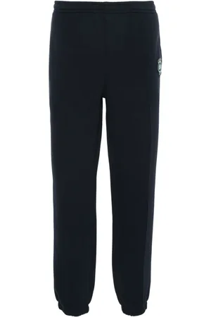Lacoste Logo-patch piqu??-weave trousers