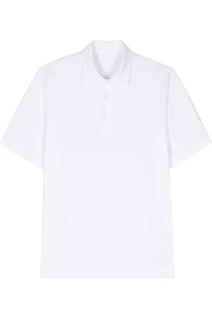 Circolo Piqu??-weave polo shirt