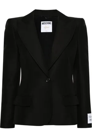 Moschino double-breasted blazer dress - Black