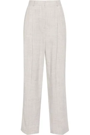 Totême Double-pleated tailored trousers
