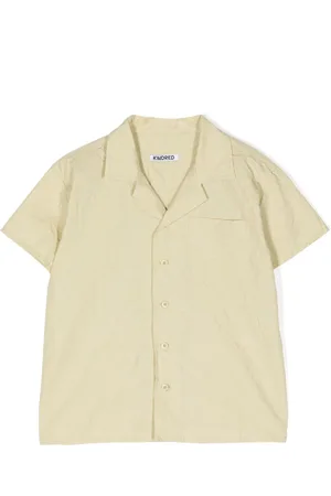 KINDRED organic-cotton blouse - Orange