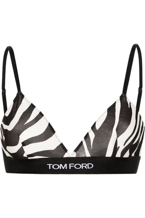 Tom Ford Optical zebra-print bra