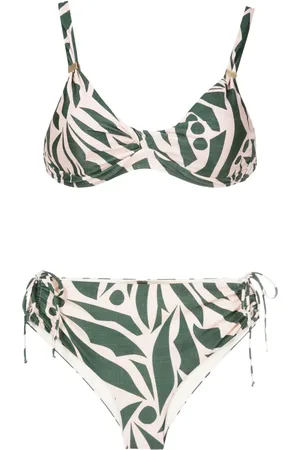 Lygia & Nanny Marcela abstract-print bikini