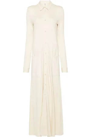 Totême Flowing jersey shirtdress