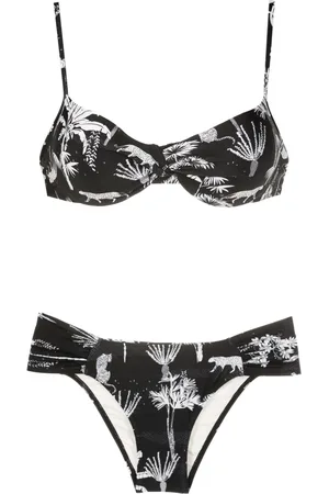 Lygia & Nanny Vitoria graphic-print bikini