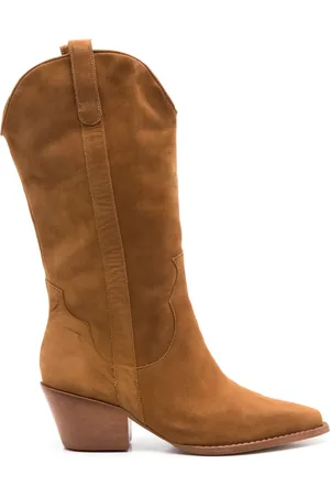 Sarah Chofakian Estee 50mm suede boots