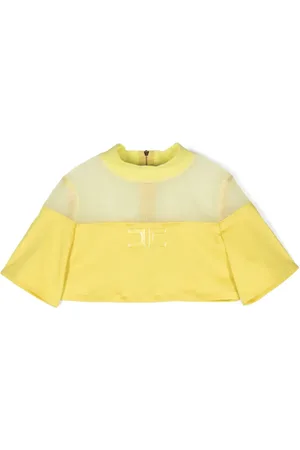 Elisabetta Franchi Logo-appliqué cropped top