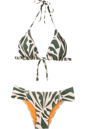 Lygia & Nanny Vicky graphic-print bikini