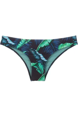 Lygia & Nanny Waikiki leaf-print bikini bottoms