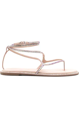 LE SILLA Belen crystal-embellished sandals