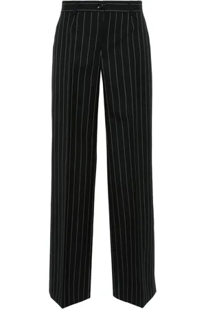 Dolce & Gabbana Pinstriped straight-leg trousers