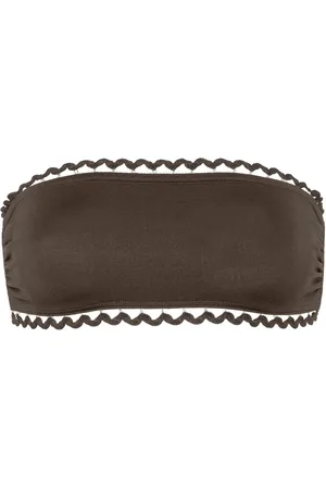 ERES Mix bandeau bikini top