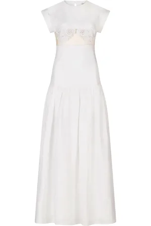 Silvia Tcherassi Hanane linen maxi dress