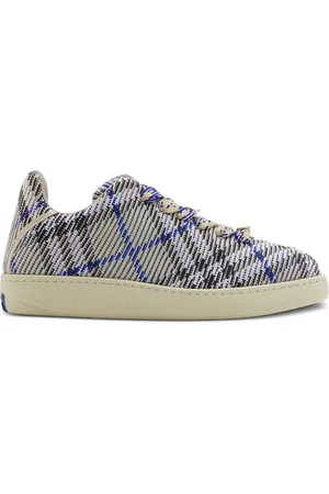 Burberry Box checked sneakers