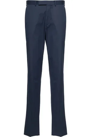 Ermenegildo Zegna Mid-rise straight-leg chinos