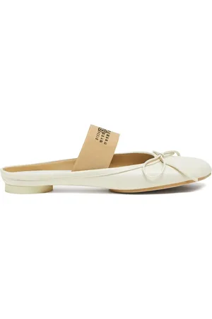 Maison Margiela Anatomic numbers-strap ballerina shoes
