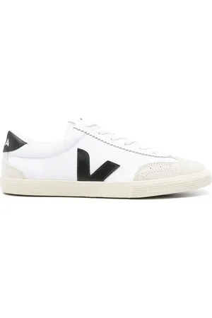 Veja V-10 panelled sneakers