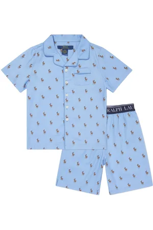 Polo Shirt Ralph Lauren Women's Madison Bear Striped Pyjama Set, Ralph  Lauren Womens Nightwear