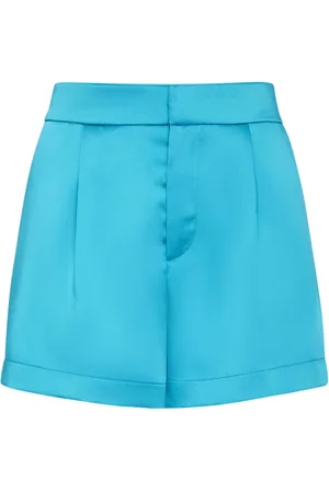 Philipp Plein Logo-plaque satin shorts