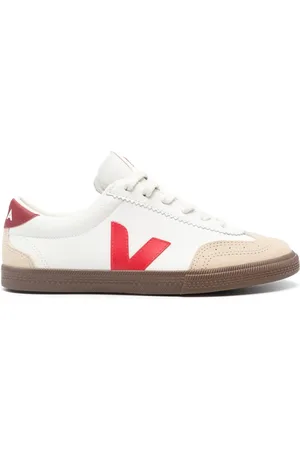 Veja Volley panelled leather sneakers
