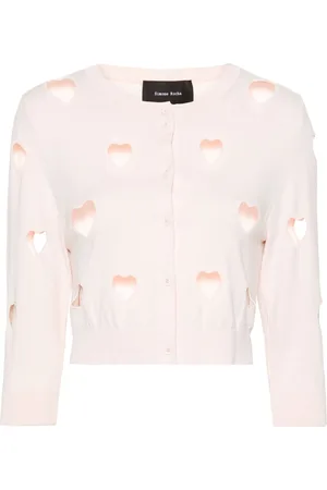 Simone Rocha Cut-out-detail ribed cardigan