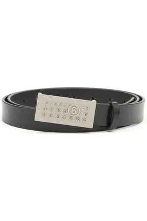 Maison Margiela Numeric Signature leather belt