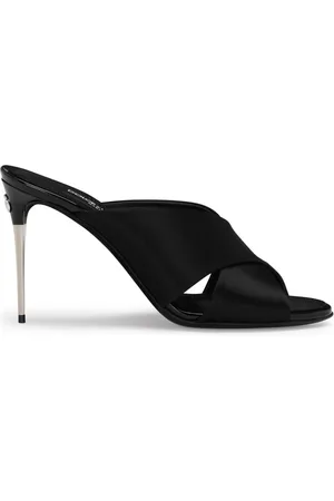 Dolce & Gabbana Crossover-strap stiletto mules
