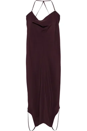 Viktor & Rolf Upside Down crepe camisole dress
