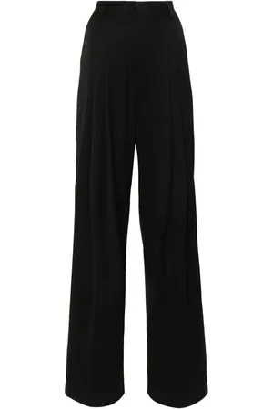 MANURI Bryce pleat-detail trousers