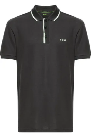 HUGO BOSS Logo-appliqu?? cotton polo shirt