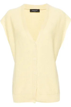 Fabiana Filippi Sequined V-neck vest