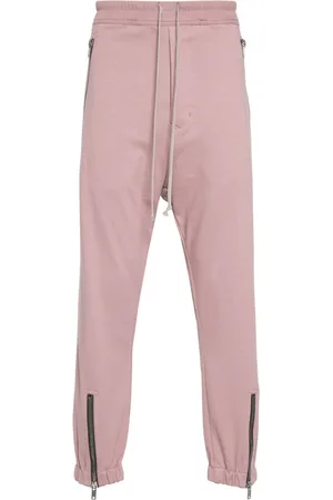 Rick Owens Drawstring-fastening track pants