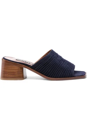 Carel 60mm suede mules