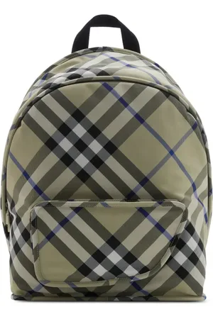Burberry Check-print backpack