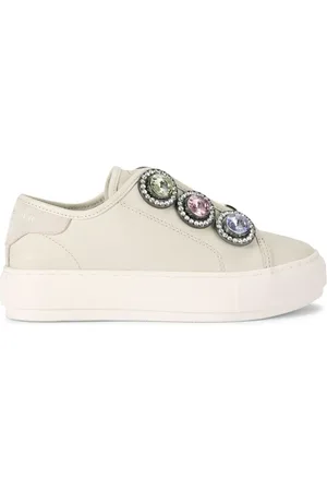 Kurt Geiger Laney Octavia leather sneakers