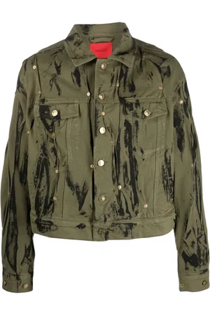 Denim & Jean Jackets in the color Green for men