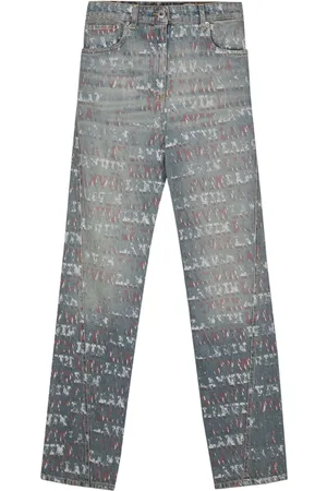 Lanvin X Future mid-rise straight leg jeans