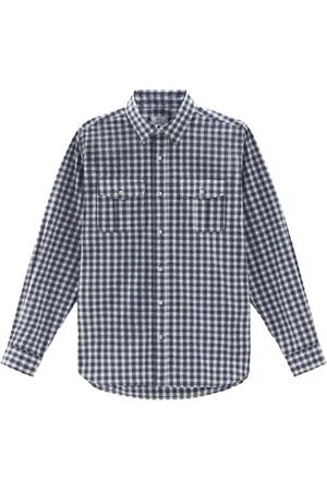 Woolrich Checked linen shirt