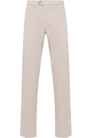 CANALI Mid-rise tailored trousers
