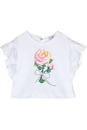 Chiara Ferragni Floral-print cotton T-shirt
