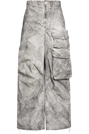 Ten Cate Wide-leg cotton cargo trousers