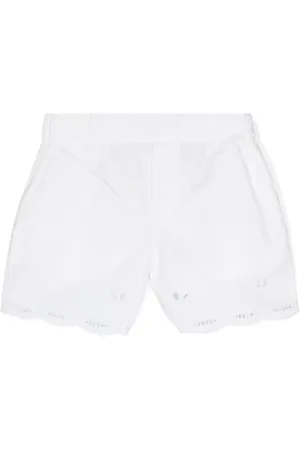 Stella McCartney Broderie-anglaise cotton shorts