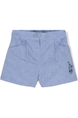 Etro Floral-embroidered shorts