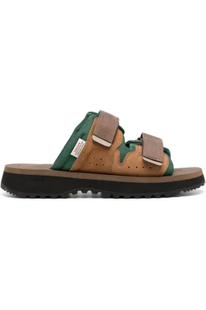 SUICOKE Mogi two-tone design slides