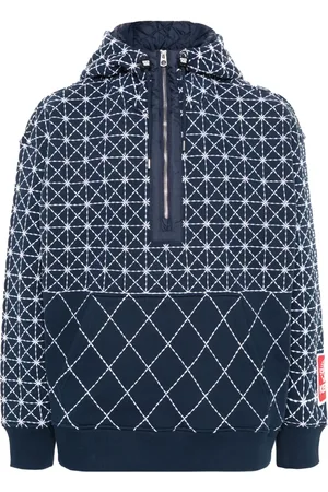 Kenzo Sashiko Stitch cotton hoodie