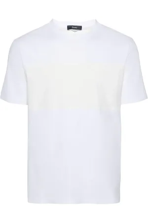 HERNO Logo-debossed scuba T-shirt
