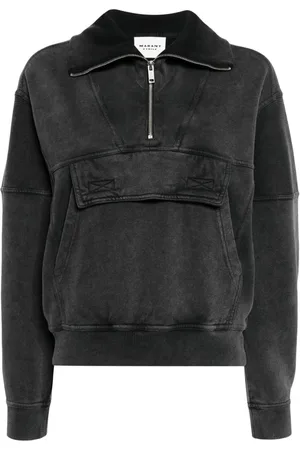 Marant Etoile Phenix zip-up cotton sweatshirt